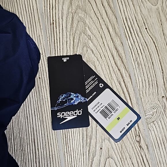 Speedo Pro LT Swim Team Navy One Piece Swimsuit Womens Size 30 NWT - Picture 5 of 10